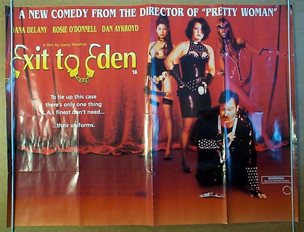 Exit To Eden  Original Quad Movie Poster  