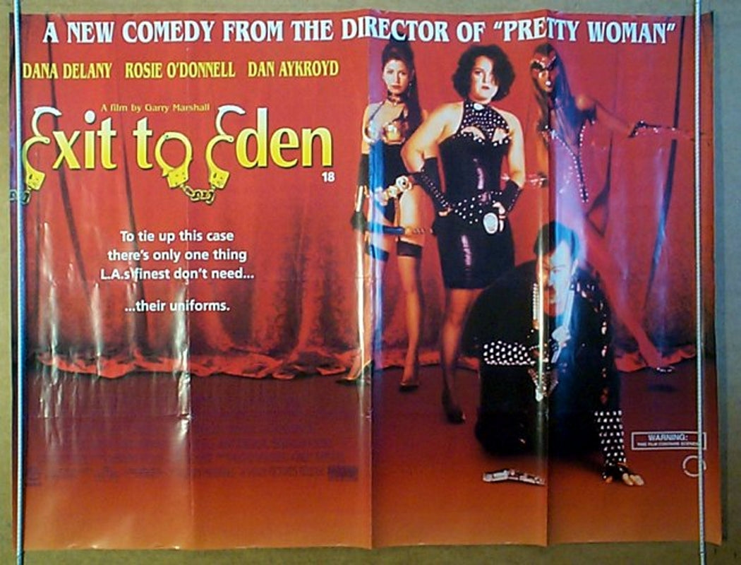 Exit To Eden  Original Quad Movie Poster  