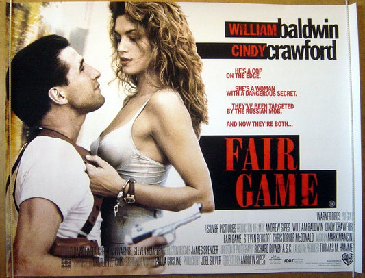 Fair Game  Original Quad Movie Poster  