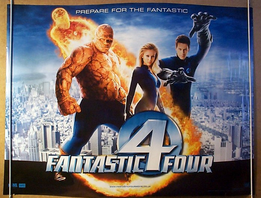 Fantastic Four  (Teaser)  Original Quad Movie Poster  