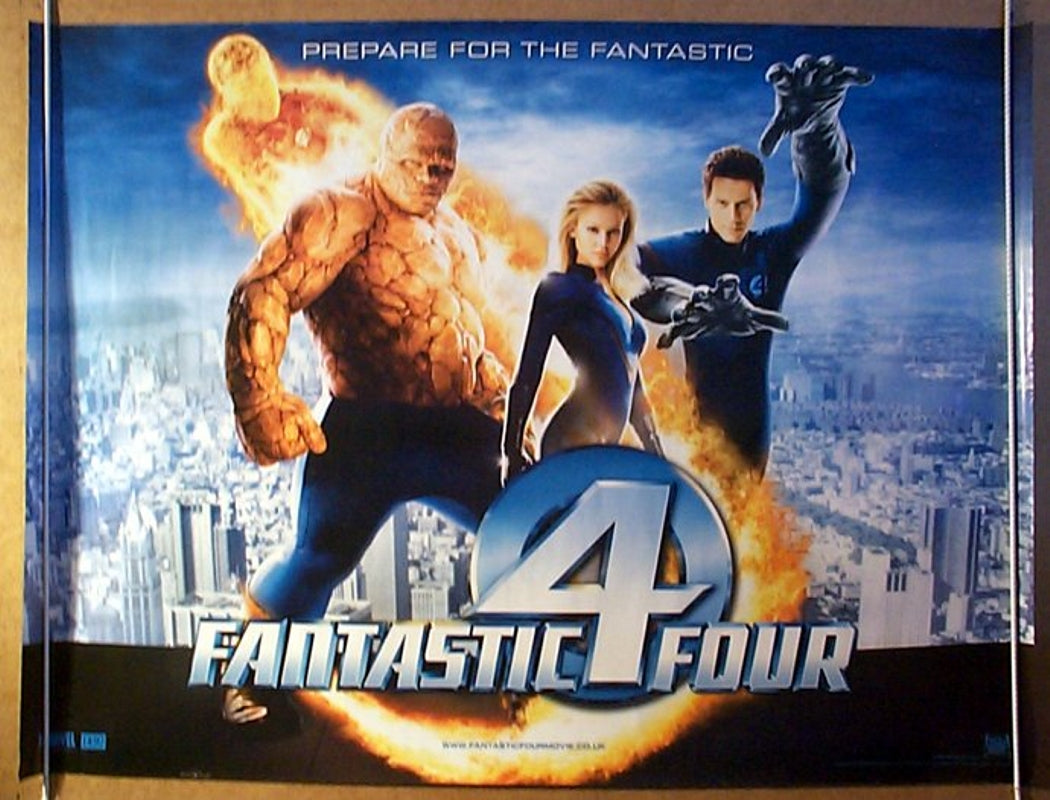 Fantastic Four  (Teaser)  Original Quad Movie Poster  