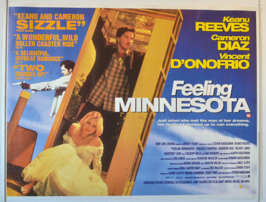 Feeling Minnesota   Original British Quad Poster - Movie Poster 