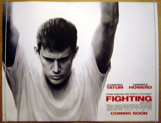 Fighting  Original Quad Movie Poster  