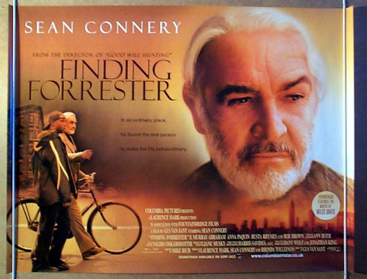 Finding Forrester  Original Quad Movie Poster  