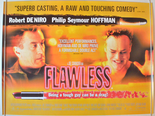 Flawless   Original British Quad Poster - Movie Poster 