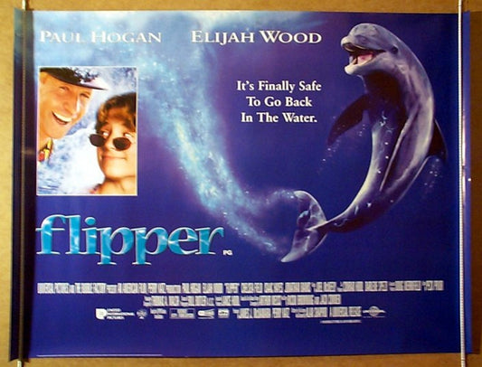 Flipper  Original Quad Movie Poster  