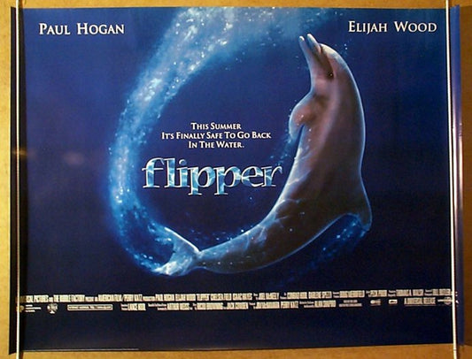 Flipper  (Teaser Original Quad Movie Poster)  Original Quad Movie Poster  