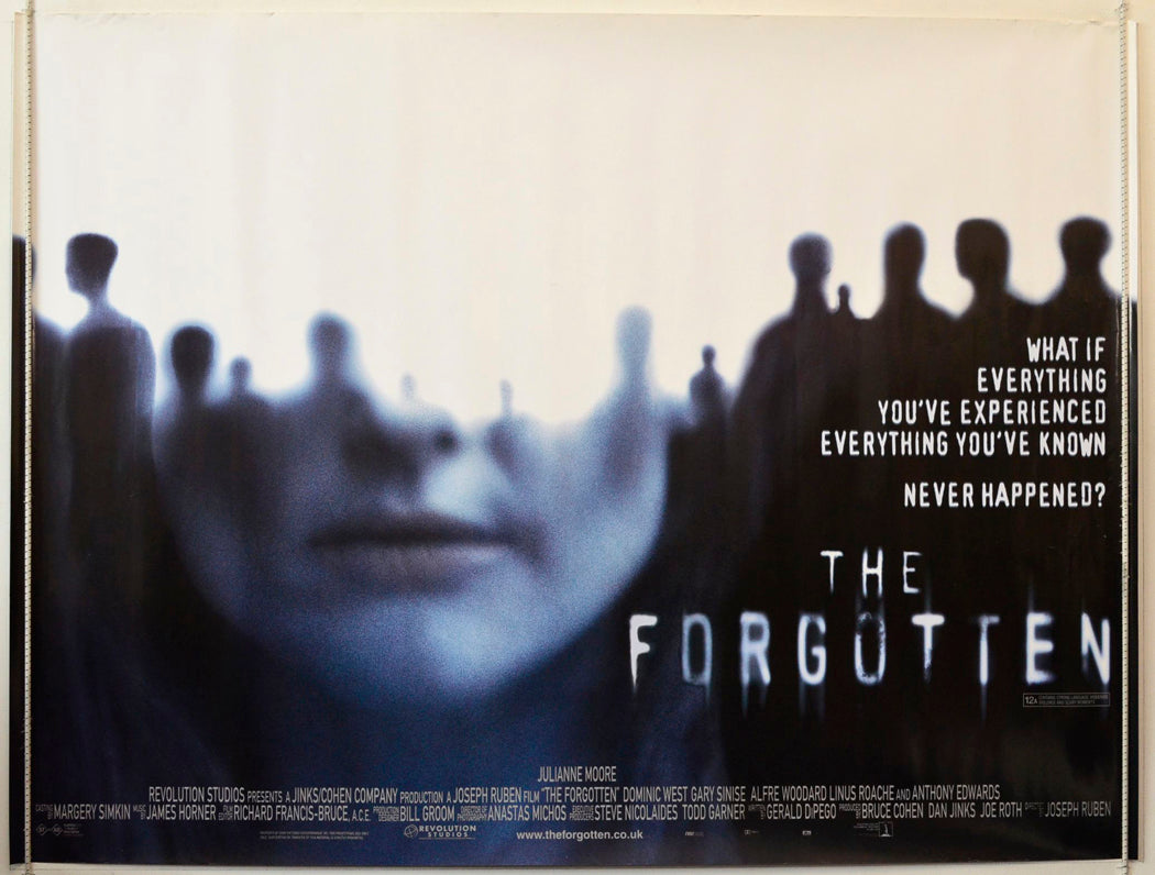 The Forgotten Original British Quad Poster - Movie Poster