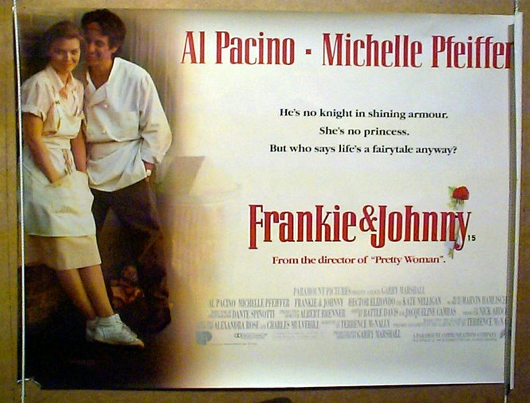 Frankie And Johnny  Original Quad Movie Poster  