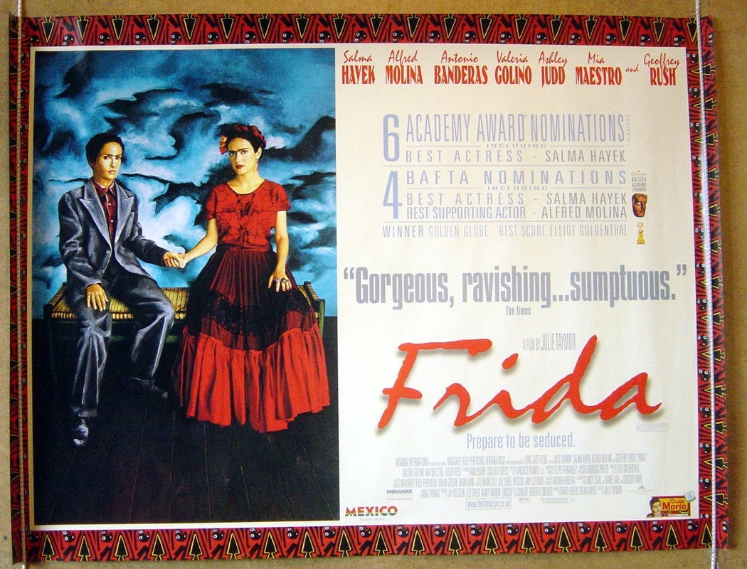 Frida  Original Quad Movie Poster  