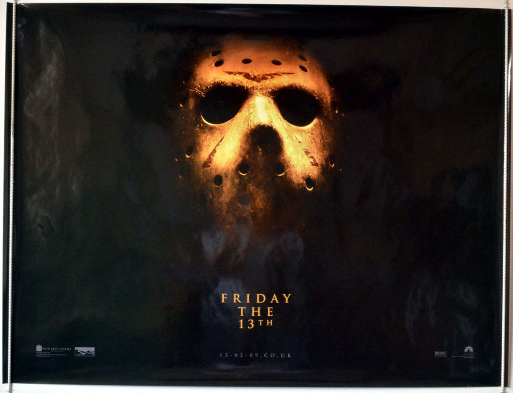 Friday The 13th   (Teaser)  Original British Quad Poster - Movie Poster 