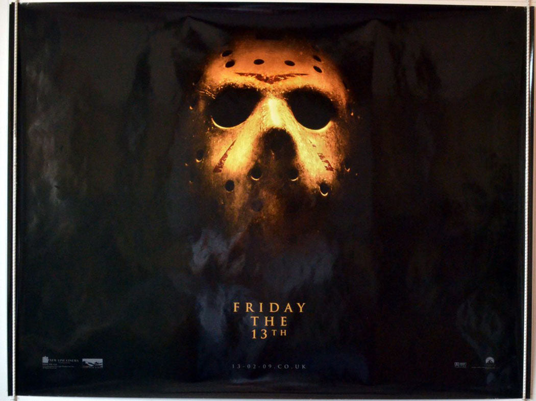 Friday The 13th   (Teaser)  Original British Quad Poster - Movie Poster 