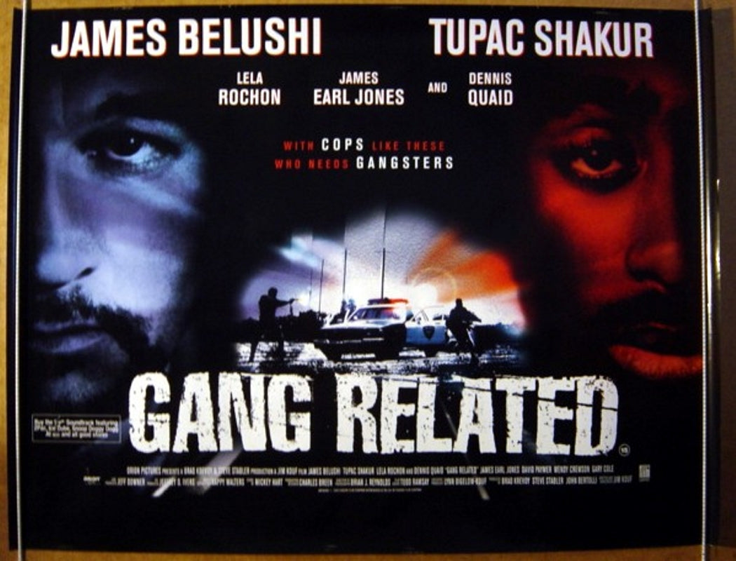 Gang Related  Original Quad Movie Poster  