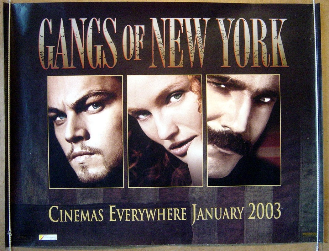 Gangs Of New York  (Teaser)  Original Quad Movie Poster  