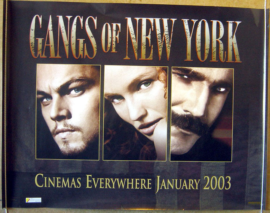 Gangs Of New York  (Teaser)  Original Quad Movie Poster  