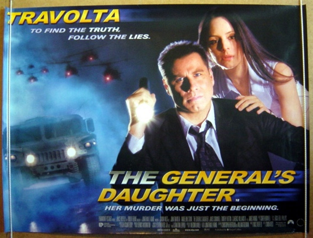 The General's Daughter  Original Quad Movie Poster  