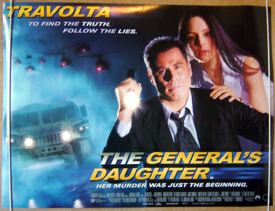 The General's Daughter  Original Quad Movie Poster  