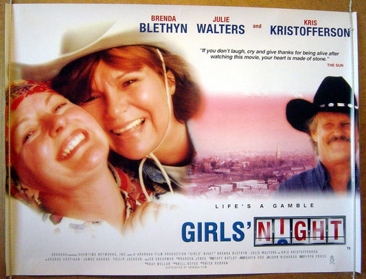 Girl's Night  Original Quad Movie Poster  