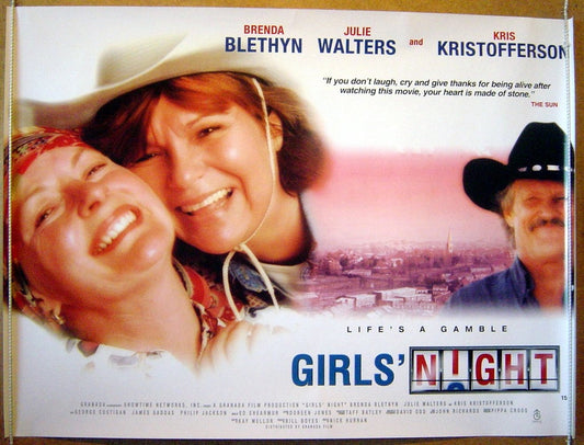 Girl's Night  Original Quad Movie Poster  