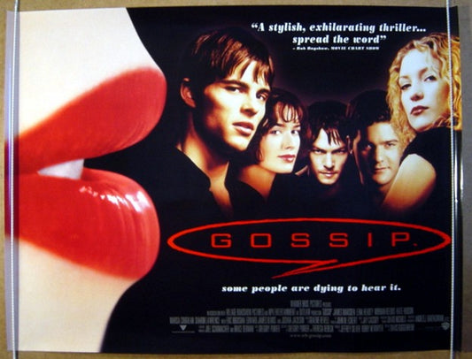 Gossip  Original Quad Movie Poster  