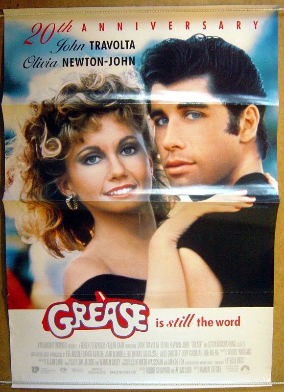 Grease : 20th Anniversary  One Sheet Movie Poster