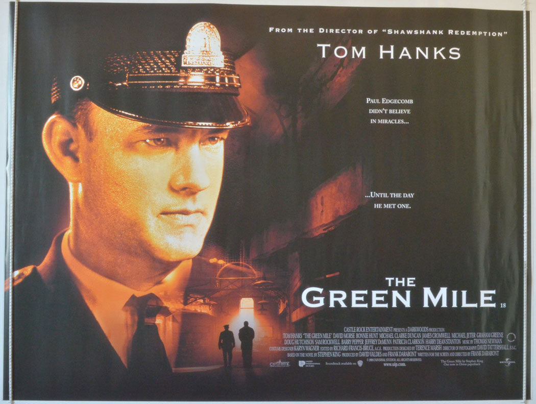 The Green Mile   Original British Quad Poster - Movie Poster