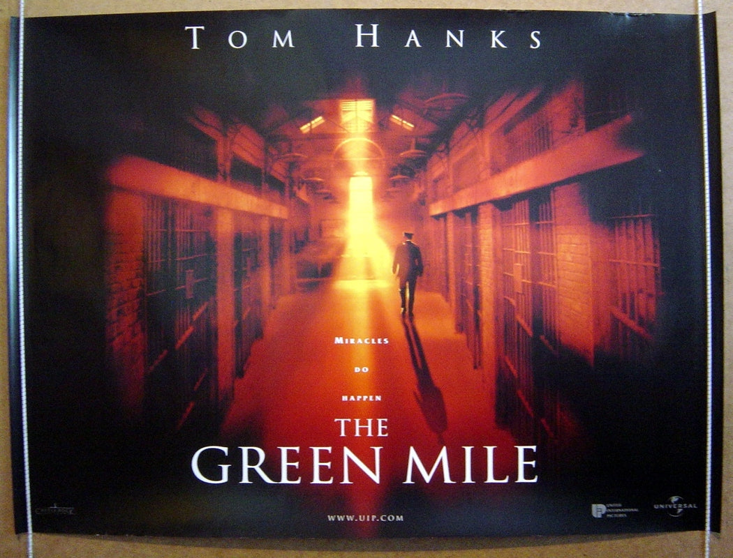 The Green Mile  (Teaser)  Original Quad Movie Poster  