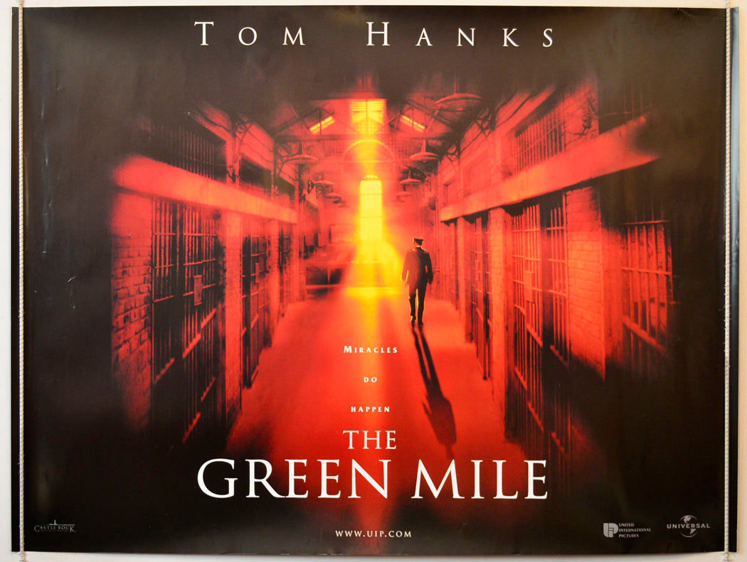 The Green Mile  (Teaser / Advance Version)   Original British Quad Poster - Movie Poster