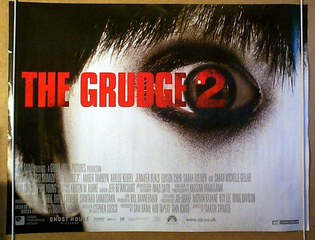 The Grudge 2  Original Quad Movie Poster  