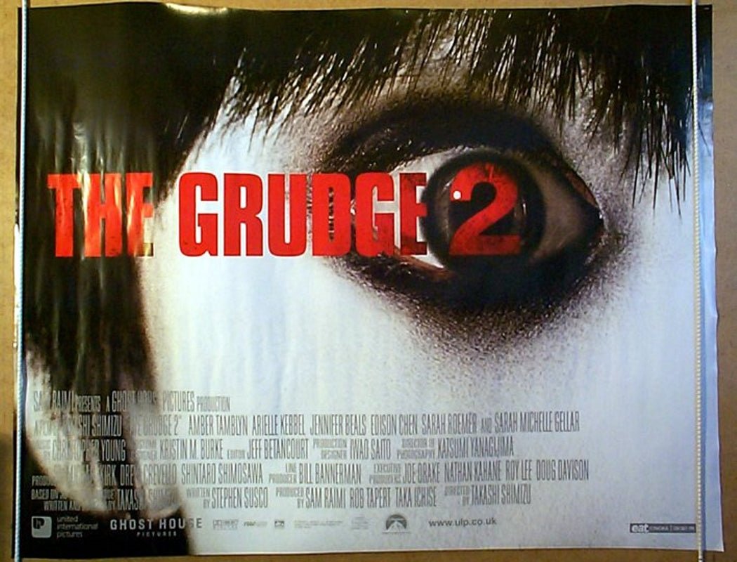 The Grudge 2  Original Quad Movie Poster  