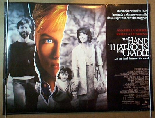 Hand That Rocks The Cradle (The)  Original Quad Movie Poster  