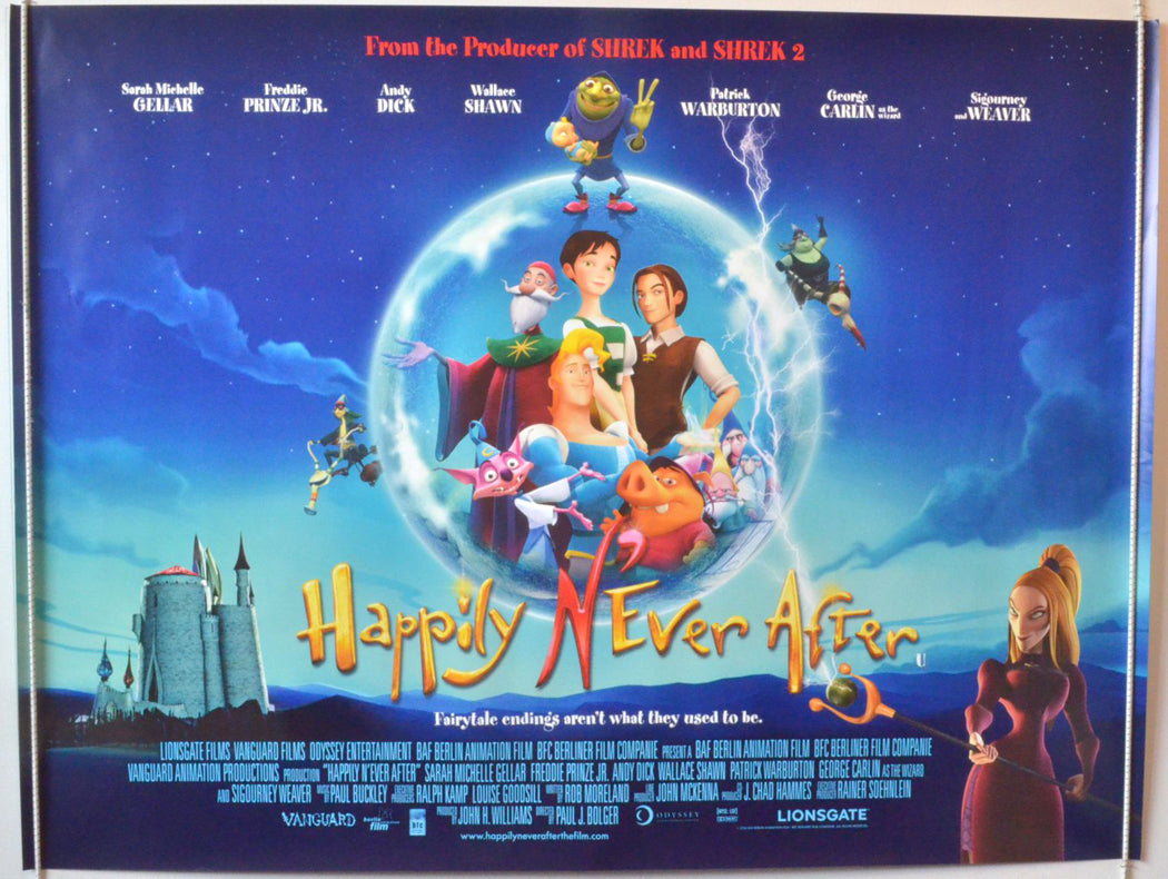 Happily Never After   Original British Quad Poster - Movie Poster