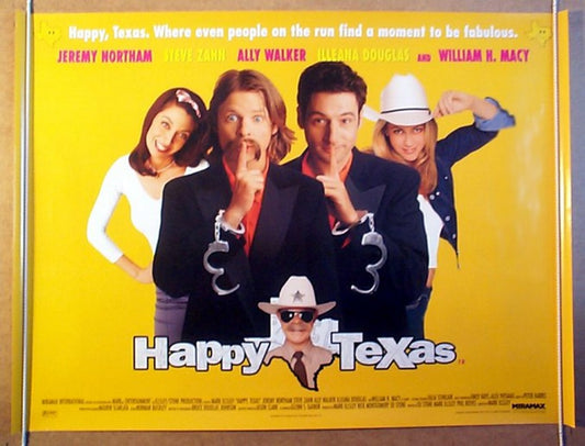 Happy Texas  Original Quad Movie Poster  