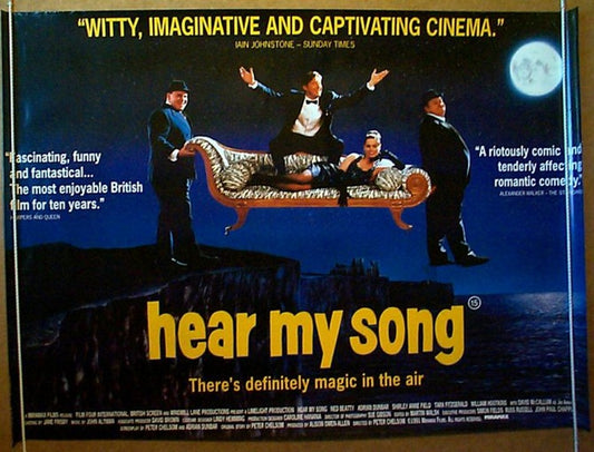 Hear My Song  Original Quad Movie Poster  