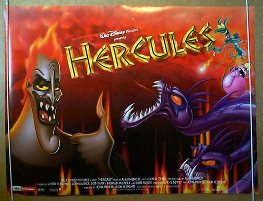 Hercules  Original Quad Movie Poster  