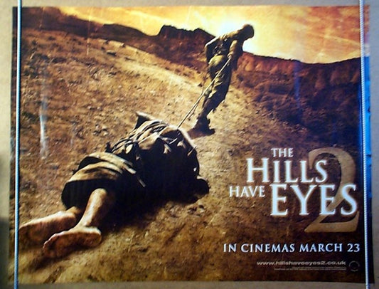 The Hills Have Eyes 2  (Teaser)  Original Quad Movie Poster  