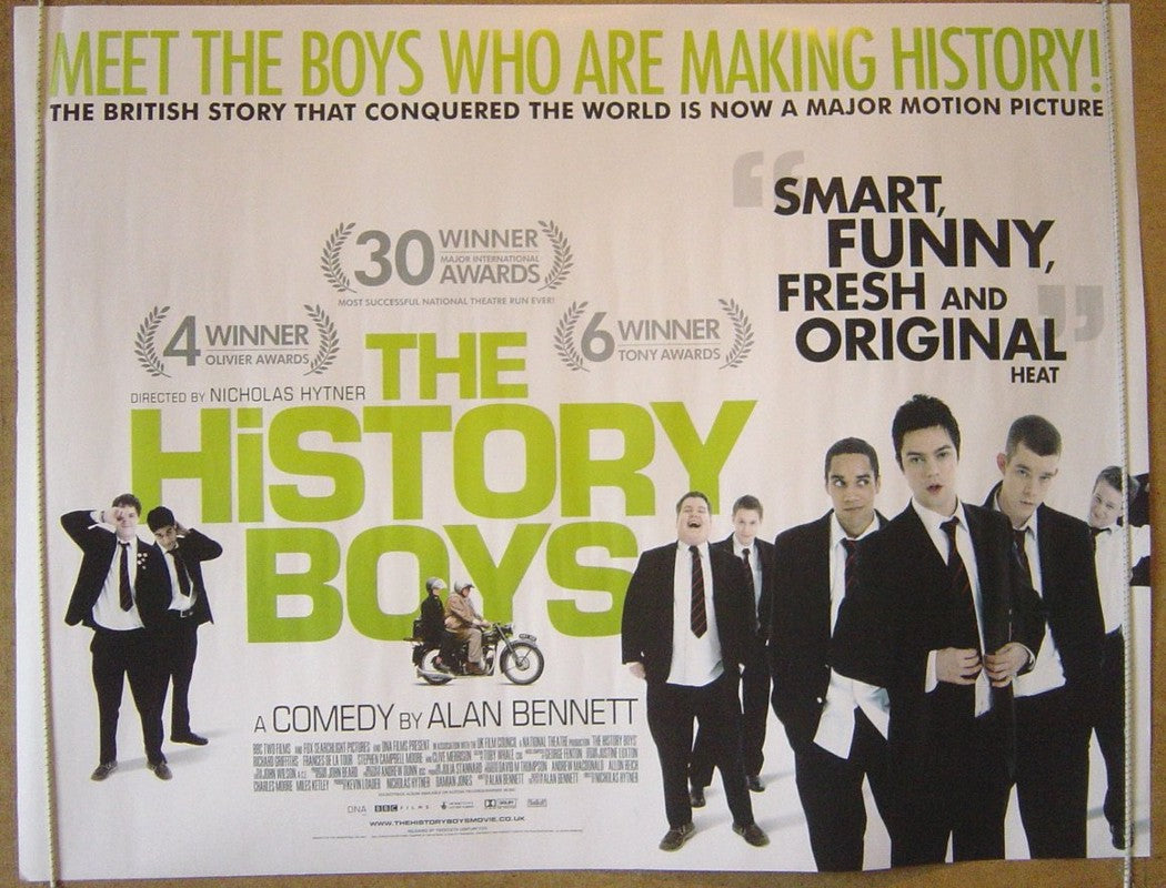 The History Boys  Original Quad Movie Poster  