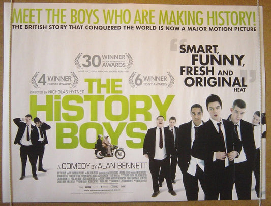 The History Boys  Original Quad Movie Poster  