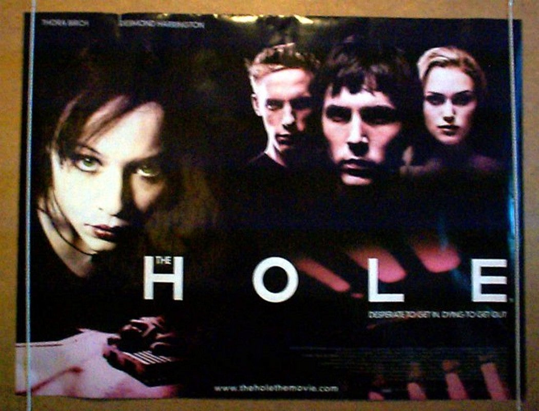 The Hole  Original Quad Movie Poster  