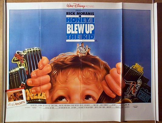 Honey, I Blew Up The Kid  Original Quad Movie Poster  