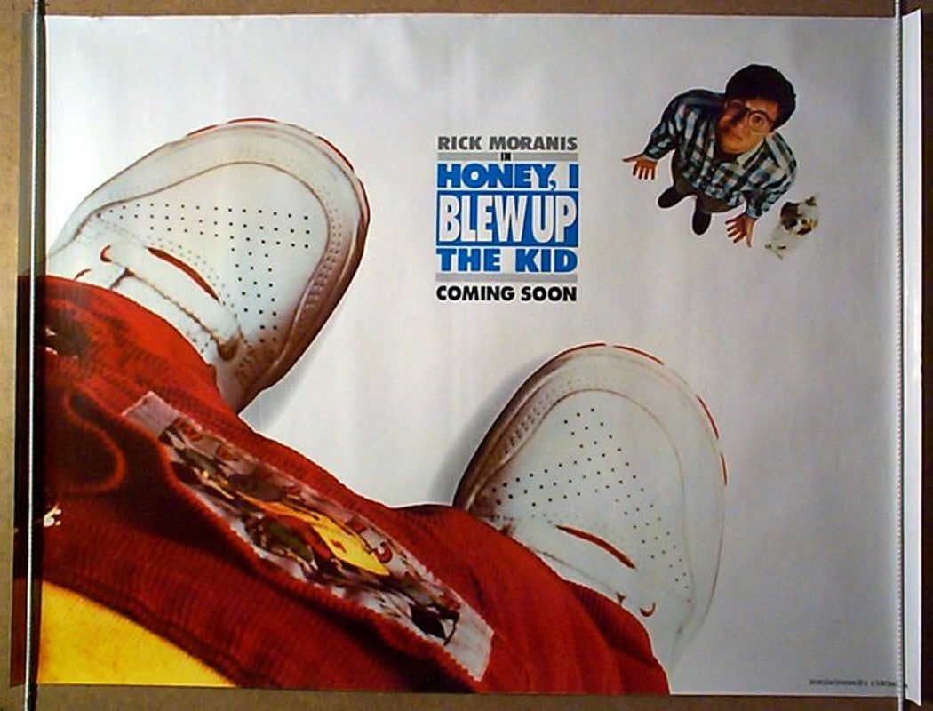 Honey, I Blew Up The Kid  (Teaser Original Quad Movie Poster)  Original Quad Movie Poster  