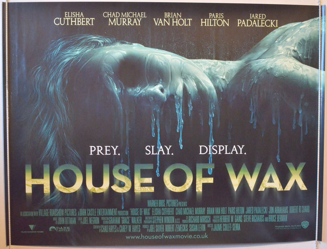 House Of Wax   Original British Quad Poster - Movie Poster