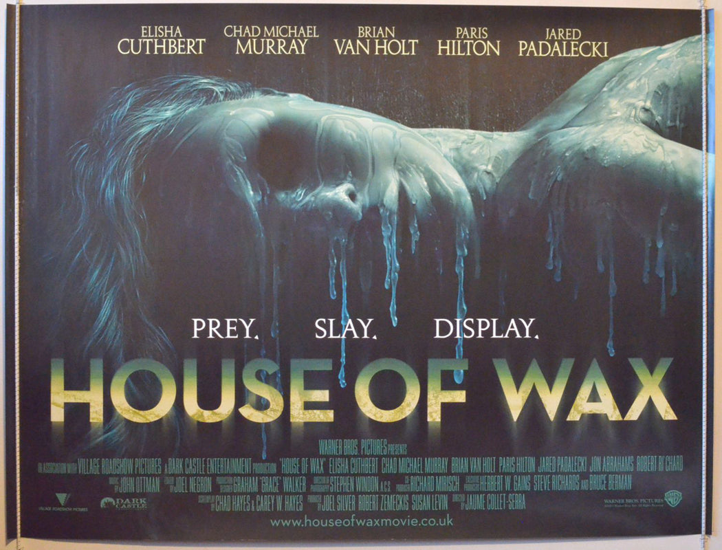 House Of Wax   Original British Quad Poster - Movie Poster