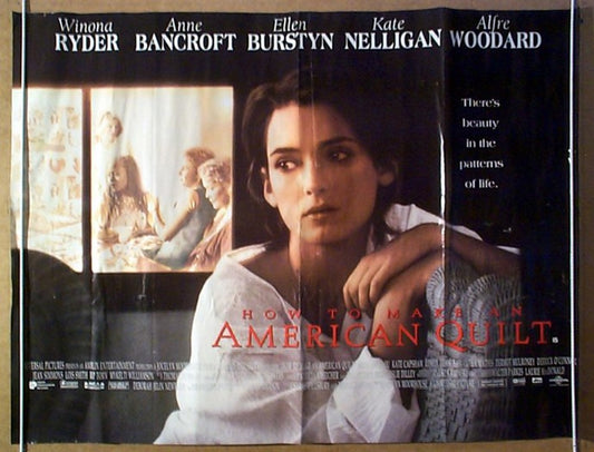 How To Make An American Quilt  Original Quad Movie Poster  