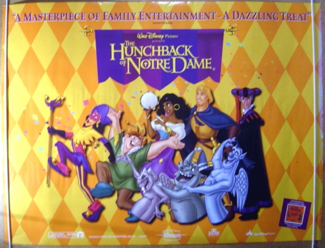 The Hunchback Of Notre Dame  Original Quad Movie Poster  