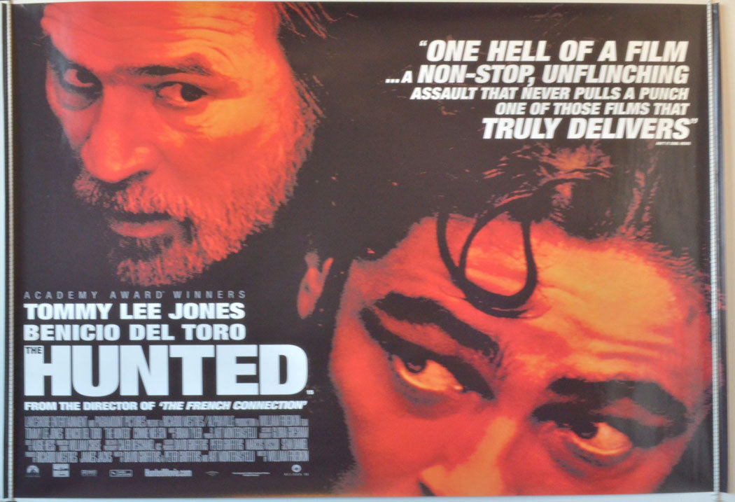 The Hunted   Original British Quad Poster - Movie Poster