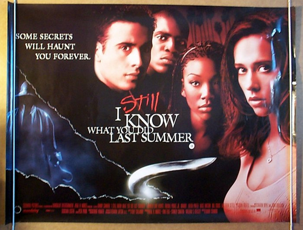 I Still Know What You Did Last Summer  Original Quad Movie Poster  