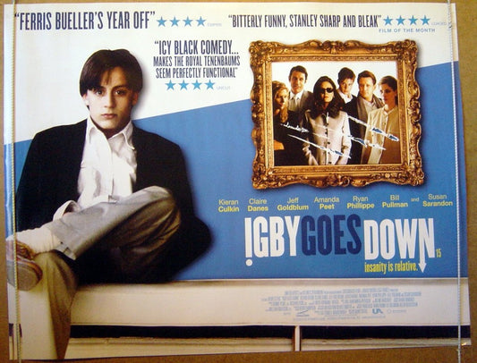 Igby Goes Down  Original Quad Movie Poster  