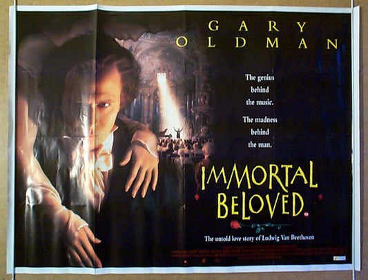 Immortal Beloved  Original Quad Movie Poster  