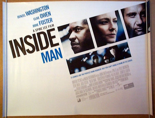 Inside Man  Original Quad Movie Poster  